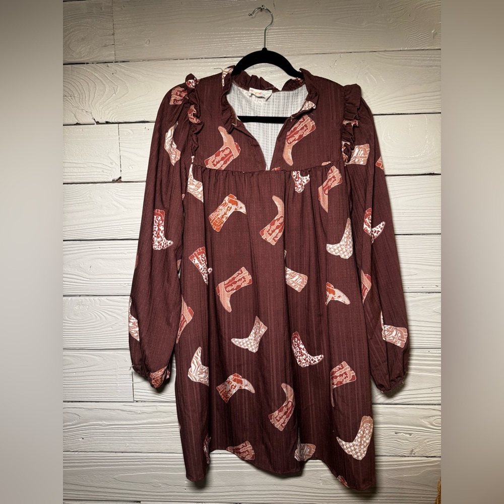 Fantastic Fawn Chocolate Brown Dress